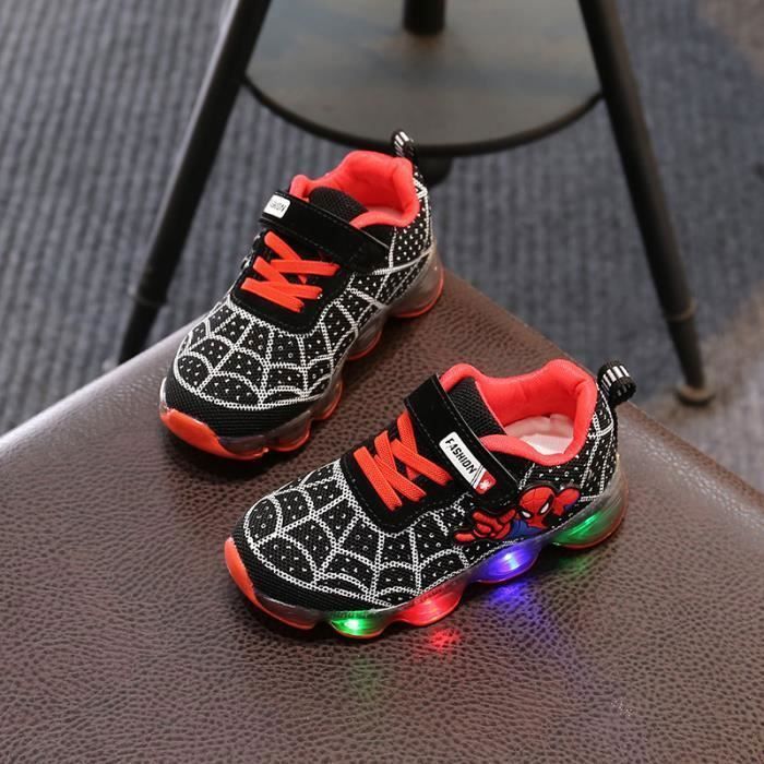 Basket adidas lumineuse garcon best sale