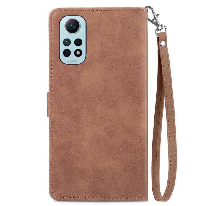 Coque Portefeuille Magnétique Pour Xiaomi Redmi Note 12 Pro - Housse Flip En Cuir PU Avec Support Intégré - Bleu