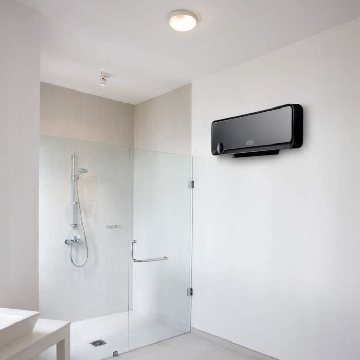 Radiateur Soufflant Mural Salle De Bain Avec Minuterie