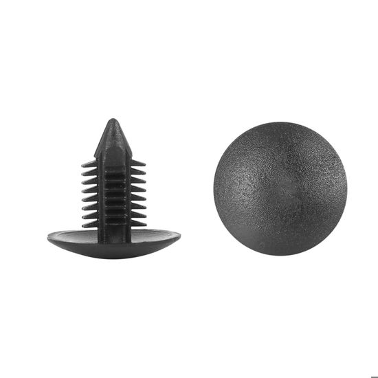 Rivets En Plastique Noir - Lot De 40 Pièces - Pour Trou De 5 Mm - Fixation Pare-chocs, Garde-boue Voiture, Moto