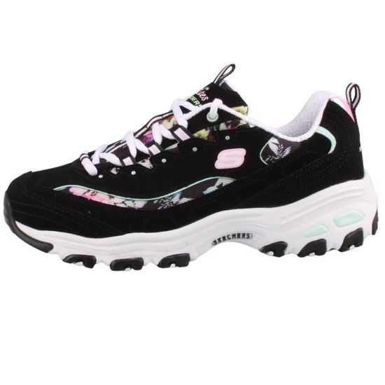 Skechers d lites 2025 3 femme verte