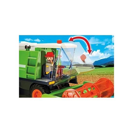 Playmobil Country - 9532 - Moissonneuse-batteuse - Cdiscount Jeux - Jouets