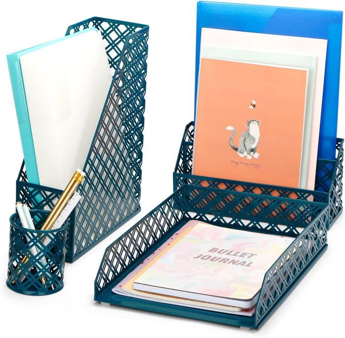 Organisateur De Courrier En Métal Noir - Range Lettres Et Enveloppes Sur Table Ou Bureau - Design Compact Et Pratique Organisateur De Courrier En Métal Noir - Range Lettres Et Enveloppes Sur Table Ou Bureau - Design Compact Et Pratique