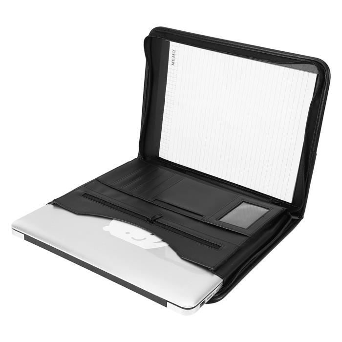 Lot De 3 Porte-documents Magnétiques Blancs – Tailles Différentes (maxi A4) – Pour Frigo, Tableau Blanc, Bureau – Fixation Sans Vis
