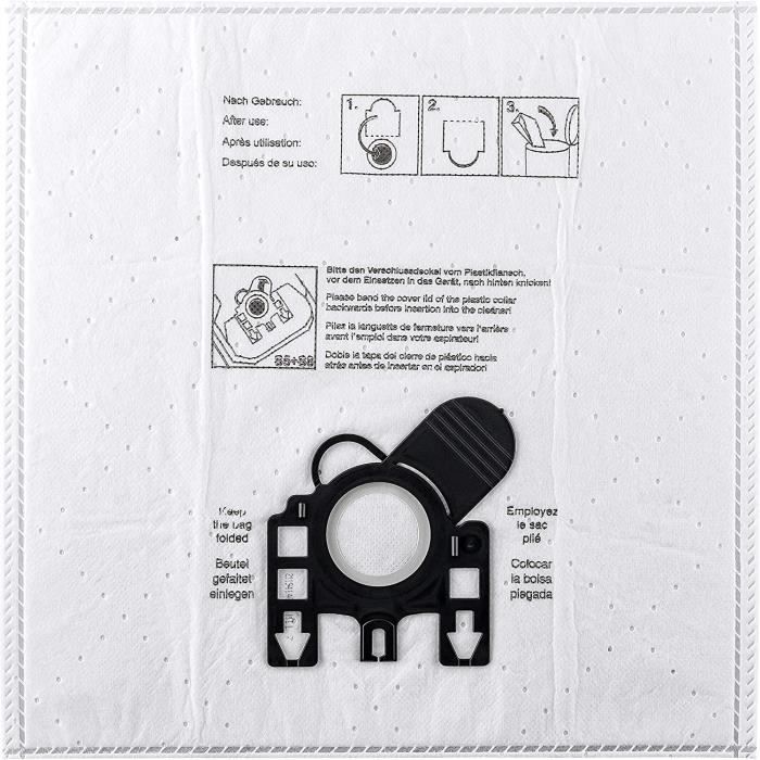 Les Sacs D Aspirateur Compatible Avec Miele S251I Flamenco Ii I
