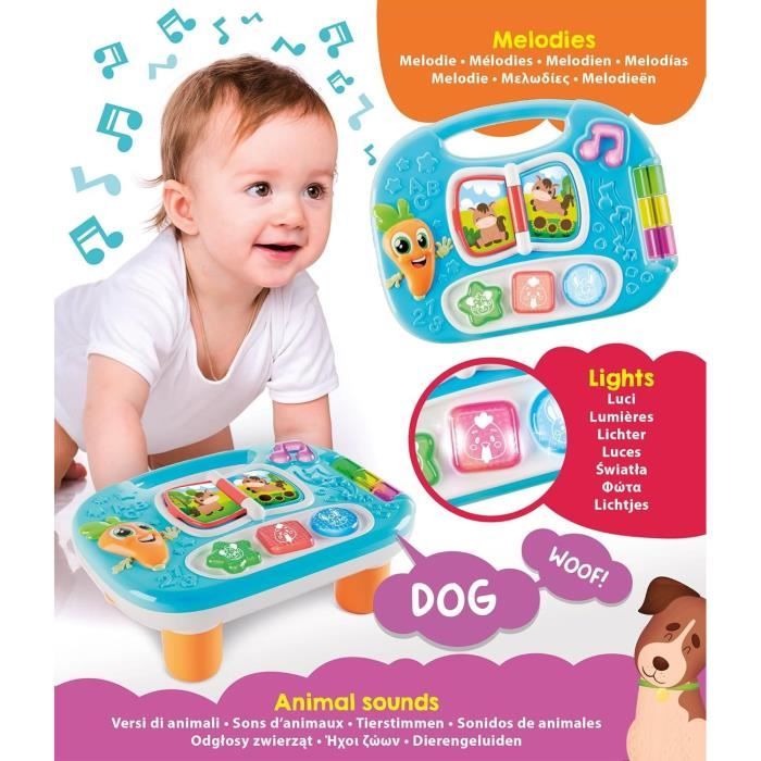 Lisciani - CAROTINA Baby Edu Shapes - Lutins & Fleurs - Jeu Éducatif Bébé dès 10 Mois - Jouet Formes et Couleurs Bébé - avec 6 Personnages - Développement Logique - Motricité Fine - Jeu Sensoriel