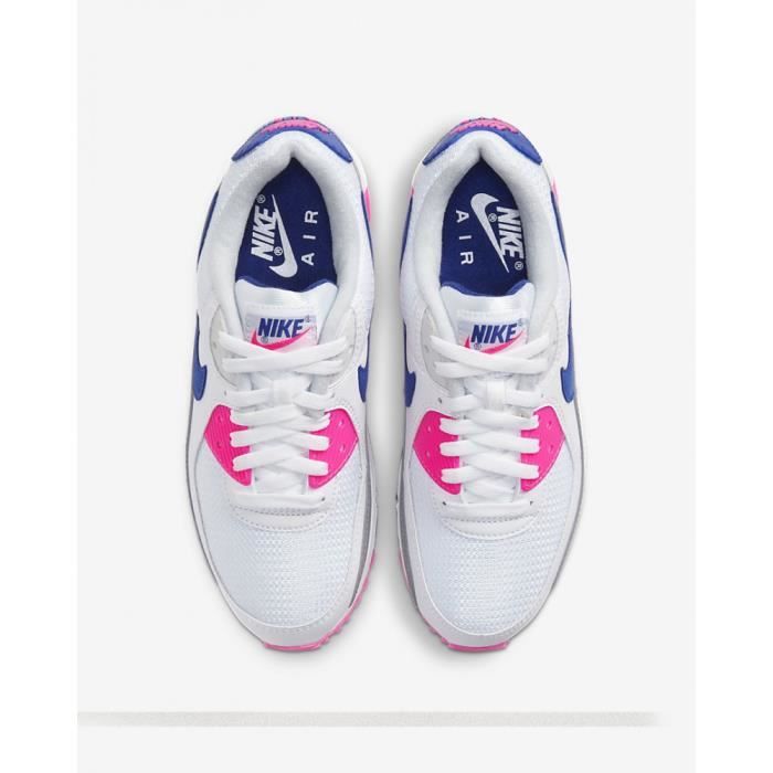Nike baskets femme air max 3 blanc rose gris Cdiscount Sport