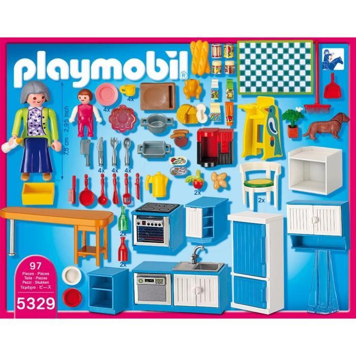 Playmobil Lot 5 Accessoire Cuisine Restaurant Vaisselle Modèle au