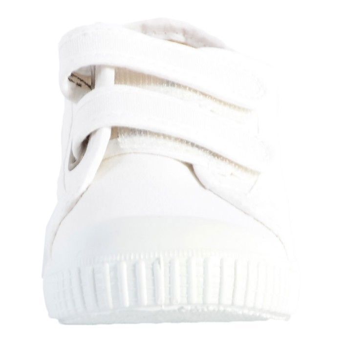 Basket Victoria Baskets Victoria Tiempo Effet Cuir Blanc Avec - Main Image