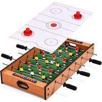 Table de Jeu Multigame 2 en 1 Baby-Foot Contient Tous les