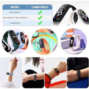 BRACELET SPORT EN MÉTAL POUR XIAOMI MI BAND 5 ET 6 BLEU FONCÉ - STYLE ET ROBUSTESSE