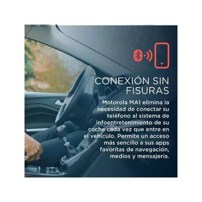 Motorola MA1 – Adaptateur Android Auto Sans Fil Officiel Google – Connexion Instantanée Voiture