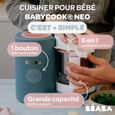 BEABA, Babycook Néo Robot Cuiseur Bébé 6 en 1, Made in France, Eucalyptus-7