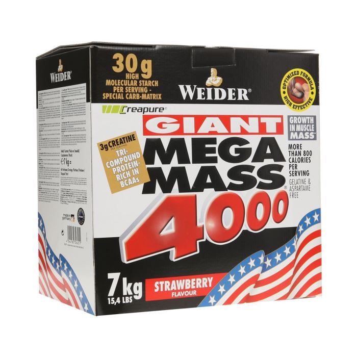 WEIDER MEGA MASS 4000 Fraise 7 kg