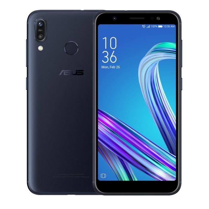 Vente Téléphone portable ASUS Zenfone Max Pro M1 32Go Noir pas cher Vente Téléphone portable ASUS Zenfone Max Pro M1 32Go Noir pas cher