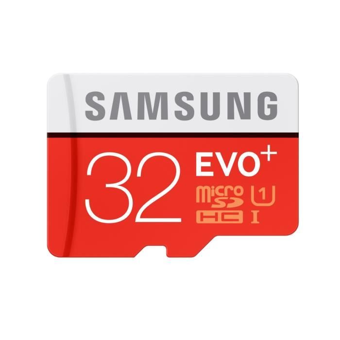 SAMSUNG  Carte Micro SD Evo Plus Adapt SD 32Go 