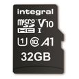 INTEGRAL MEMORY Micro SDXC 32GB Haute Vitesse 100MB/s de vitesse de transfert-1