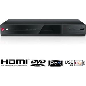 LECTEUR DVD Lecteur DVD LG DP132H - HDMI, USB - Noir
