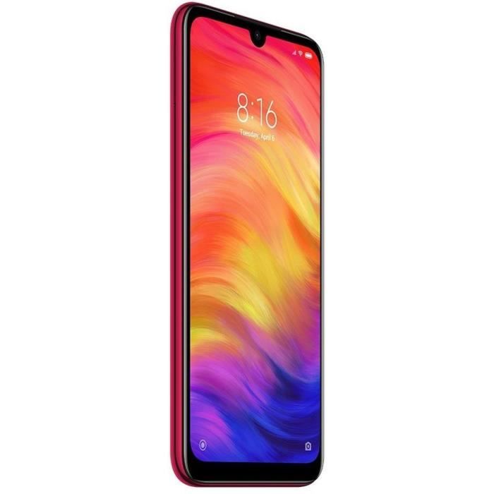 Vente Téléphone portable XIAOMI Redmi Note 7 32 Go Rouge pas cher Vente Téléphone portable XIAOMI Redmi Note 7 32 Go Rouge pas cher