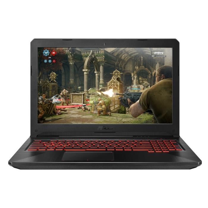 Vente PC Portable Ordinateur portable gamer - ASUS TUF504GM-E4432T - 15,6" FHD - Core i5-8300H - RAM 8Go - Stockage 256Go + 1To - GTX1060 6Go - Win 10 pas cher Vente PC Portable Ordinateur portable gamer - ASUS TUF504GM-E4432T - 15,6" FHD - Core i5-8300H - RAM 8Go - Stockage 256Go + 1To - GTX1060 6Go - Win 10 pas cher