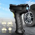 Pompe à Air sans fil pour voiture, 120W, compresseur d'air Portable et Rechargeable, numérique, équipement de gonfl Wired -XUNI509-0