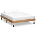 Lit Superposé Adulte Solide Lit Adulte Solide 140x200 Achat Vente Pas Cher