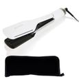 GHD - Fer à Lisser Lisseur Séchant - Duet Style - 2 en 1 Blanc + Pochette Hairprice Noire-0