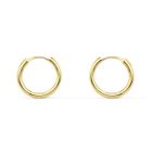 L'ATELIER D'AZUR Boucles d'Oreilles Créoles Or 18 Carats 750-000 Jaune