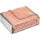 RAYEN Housse pour couverture - 65x55x20 cm - gris