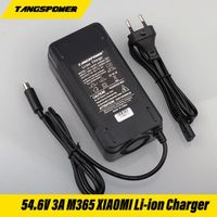 54.6V3A 8MM XIAOMI Li-ion chargeur de batterie pour 13S 48V vélo électrique chargeur de batterie au lithium i-walk Urban2 vélo
