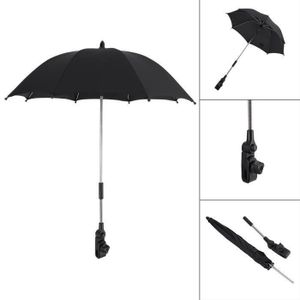 Portable réglable poussette bébé poussette Landau chaise parapluie pour poussette soleil pluie protection UV rayons parapluie Navigatee Parapluie bébé poussette 