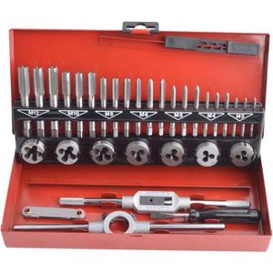 Coffret Tarauds Filières 64 Pièces En Pouce - Taraud, filière en