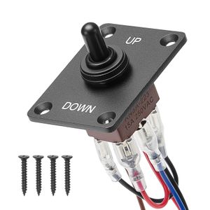 Interrupteur à Bascule Sumsoctober – 6 Broches, 3 Vitesses, 250V 3A, 21x15 Mm – Idéal Pour Bricolage Et Installations électriques