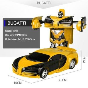 ACCESSOIRES HOVERBOARD couleur Jaune Bugatti Voiture transformable 2 en 1