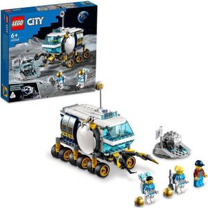 ASSEMBLAGE CONSTRUCTION LEGO 60348 City Le Vehicule DExploration Lunaire, Decouvrir l'espace Jouets, Inspire de la NASA, Enfants de 6 Ans et Plus, 3 