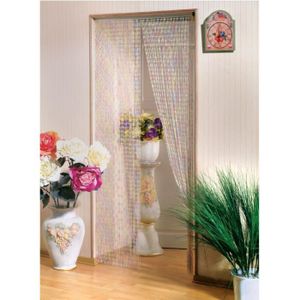 Rideau De Porte Chenille 90x220 Achat Vente Pas Cher