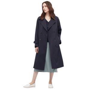 Femmes Capuche Manteau Trench Coat 36 38 40 42 S M L XL Hiver Transition Veste Blanc Femmes Capuche Manteau Trench Coat 36 38 40 42 S M L XL Hiver Transition Veste Blanc