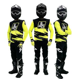 PACK ENSEMBLE TENUE ENFANT PANTALON MAILLOT GANTS MOTO CROSS QUA