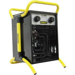RADIATEUR ÉLECTRIQUE Chauffage générateur d'air chaud électrique - STANLEY - ST033-230 - Vertical - Noir - Electrique - 3,3kW