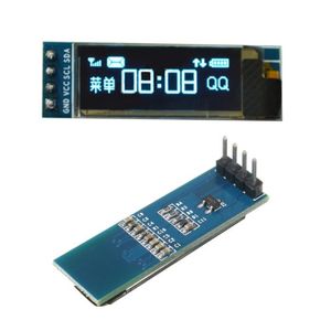 Mini-module d'affichage OLED bleu-sur-noir de 0.66 pouces 64x48 pour Arduino