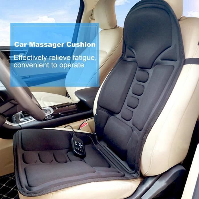 Oreiller de Massage lombaire électrique pour voiture, Support de dossier de  siège de voiture, coussin de Massage vibrant pour la maison et le bureau -  AliExpress