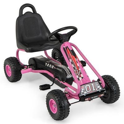 Rollers et patins roses, pour femme