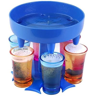 Distributeur de verre à shot 6 façons, support à suspendre pour verres pour  jeux de boissons & vin, distributeur de cocktails Bleu - Cdiscount Maison