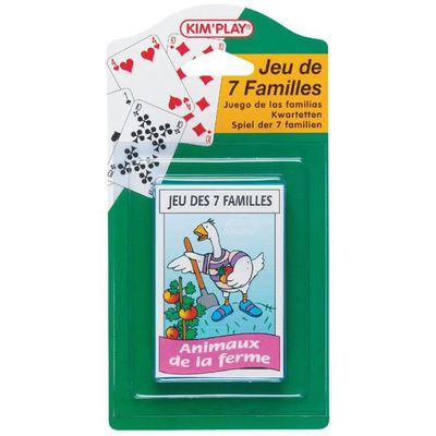 Jeu De Cartes 2 Jeux Des 7 Familles Boîte Plastique Rare Thème Énergie Pétrole