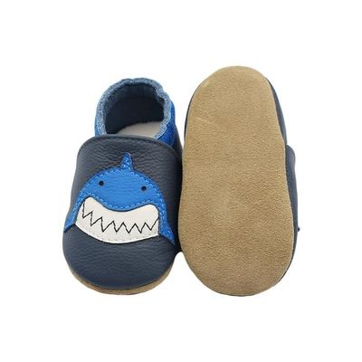 Chaussons Bébé Cuir Souple - Premiers Pas 0-24 Mois - Pour Filles Et Garçons - Cadeau Naissance Ou Baptême
