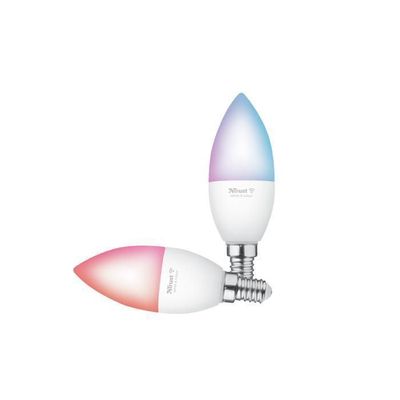 Lot De 3 Ampoules Connectées WiFi AERB E27 - Multicolores, 9W, 800 Lumens - Contrôle Vocal Alexa