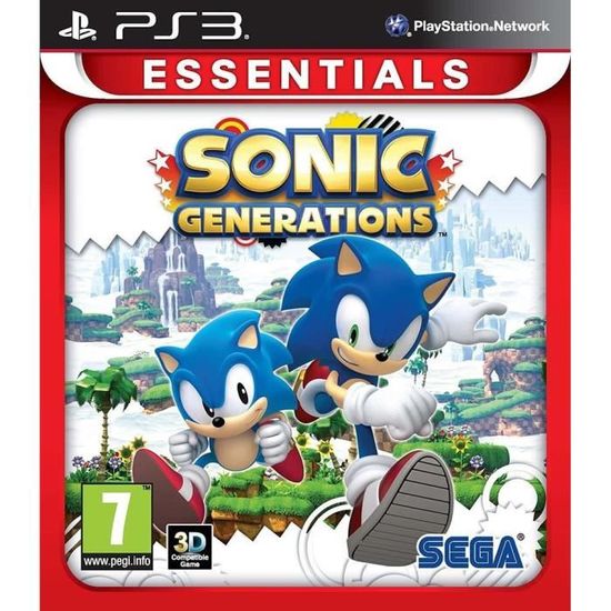 Sonic Genération Jeu PS3
