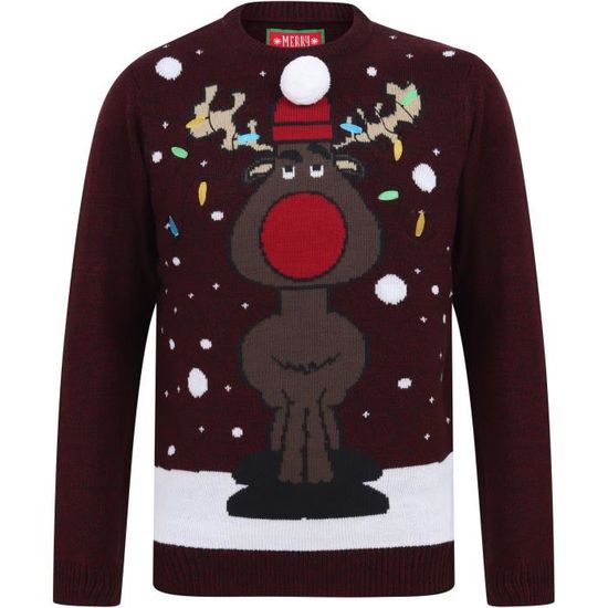 Pull de noel avec led Clearance