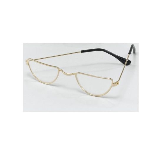 Lunettes en shop demi lune