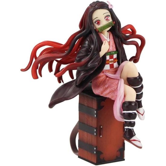 Anime Demon Slayer Action Figure Nezuko Assis sur La Boîte Manga Figure Statues Figurine Jouet Anime Demon Slayer Action Figure Nezuko Assis sur La Boîte Manga Figure Statues Figurine Jouet